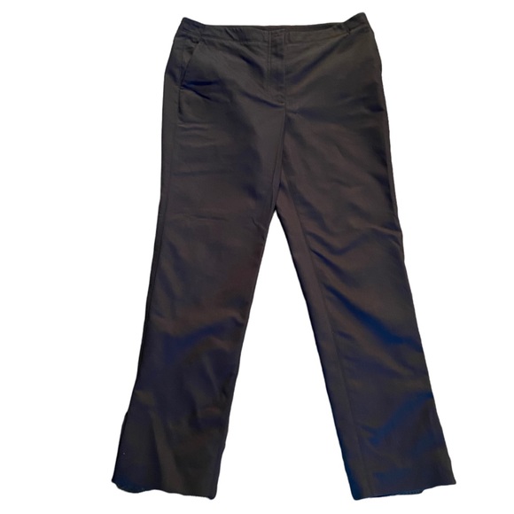 Helmet Lang black dress pants no with flat front and side slits on the l… - Picture 2 of 8